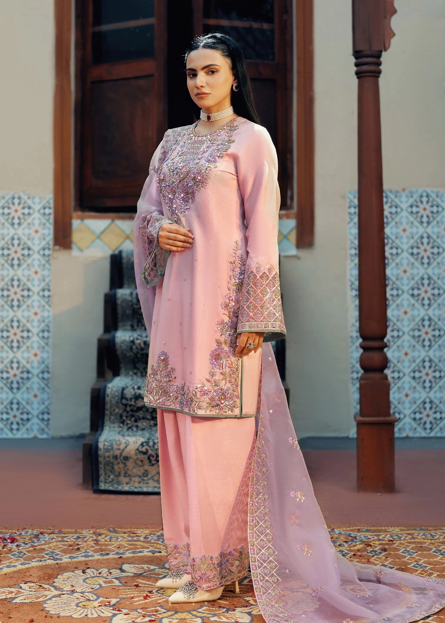 3 Piece Luxury Suit - Noor-E-Khusbu