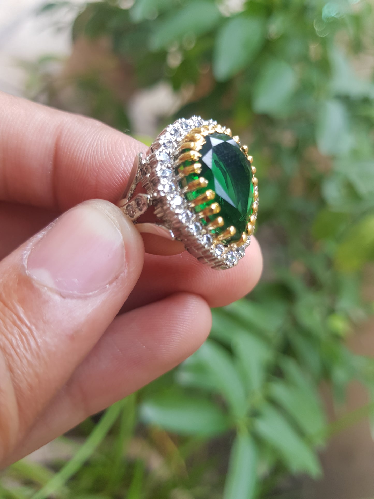Hurrem Sultan Legacy Ring - 925 Sterling Silver 18k Gold Plated