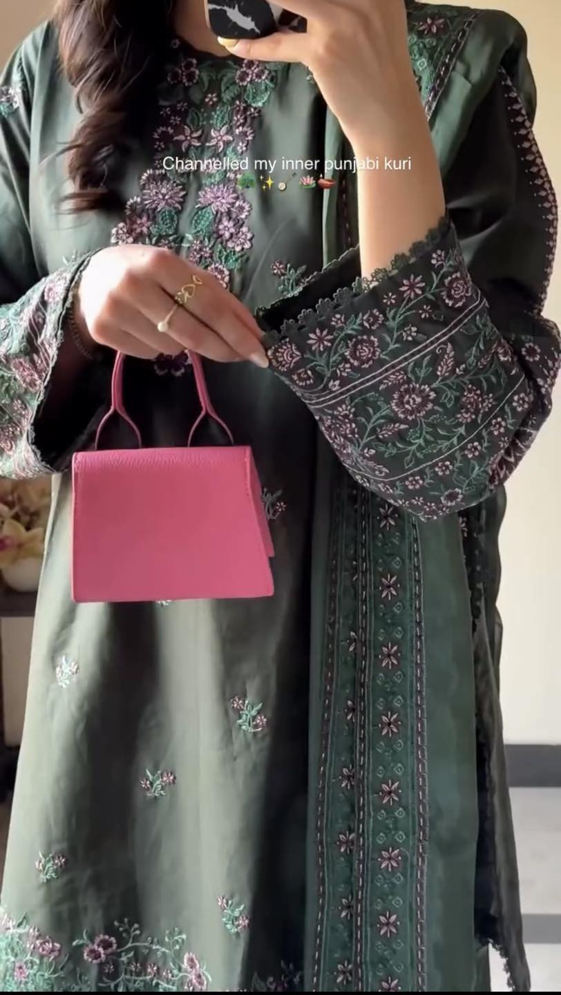 Embroidered Lawn Pret - Zarmin