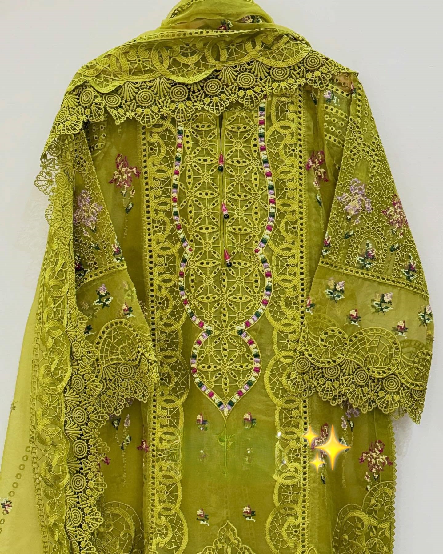 3 Piece Organza - Haseen
