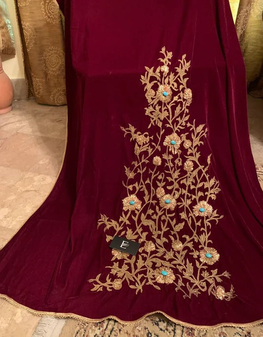 Royal Gotta Work Velvet Shawl - VT-53