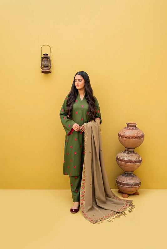 Printed Acrylic Shawl AW-66