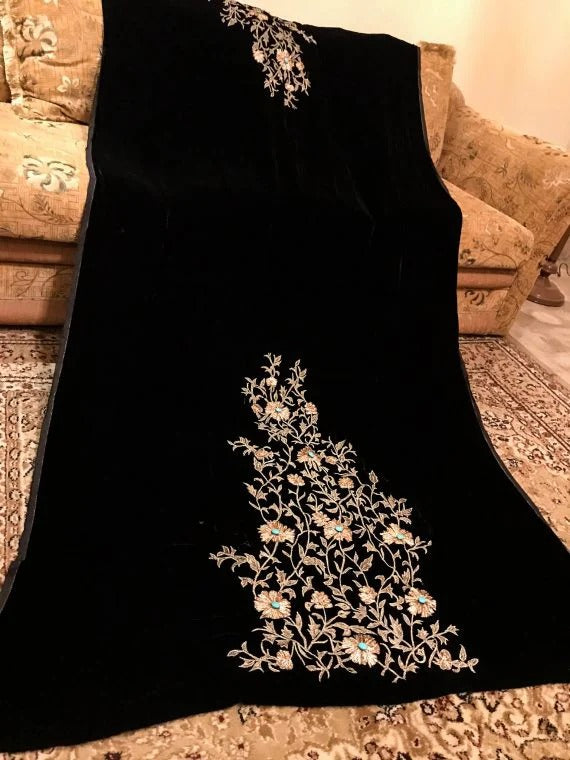 Royal Gotta Work Velvet Shawl - VT-53