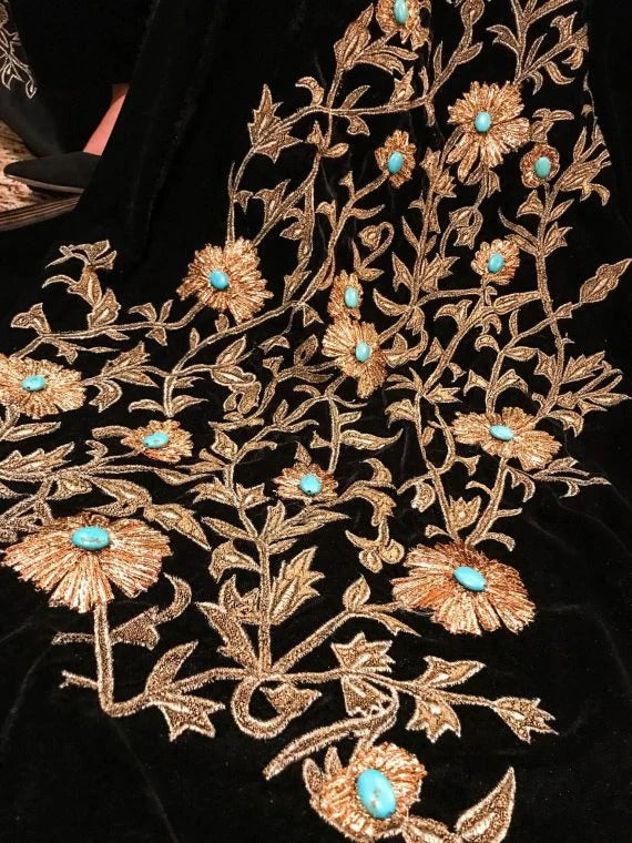 Royal Gotta Work Velvet Shawl - VT-53