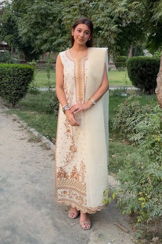 3 PIECE LUXURY LAWN - ROISIN