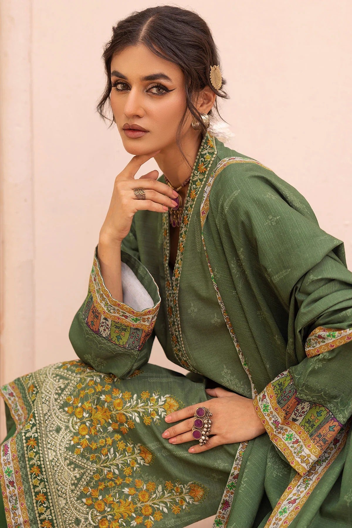 TAIMA DIGITAL PRINTED KHADDAR - 3PC