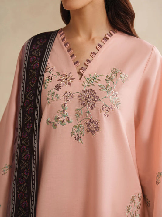 3 Piece Cotton Pret - Pinkspire