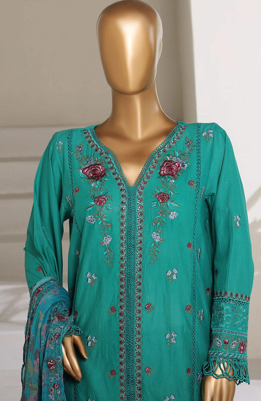 Sadabahar Luxury Embroidered Stitched 3 Piece Suit – Ready to Ship