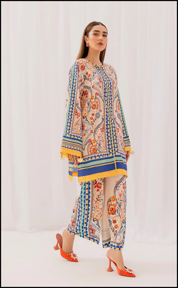 2 PIECE LAWN SILK - KAIRA