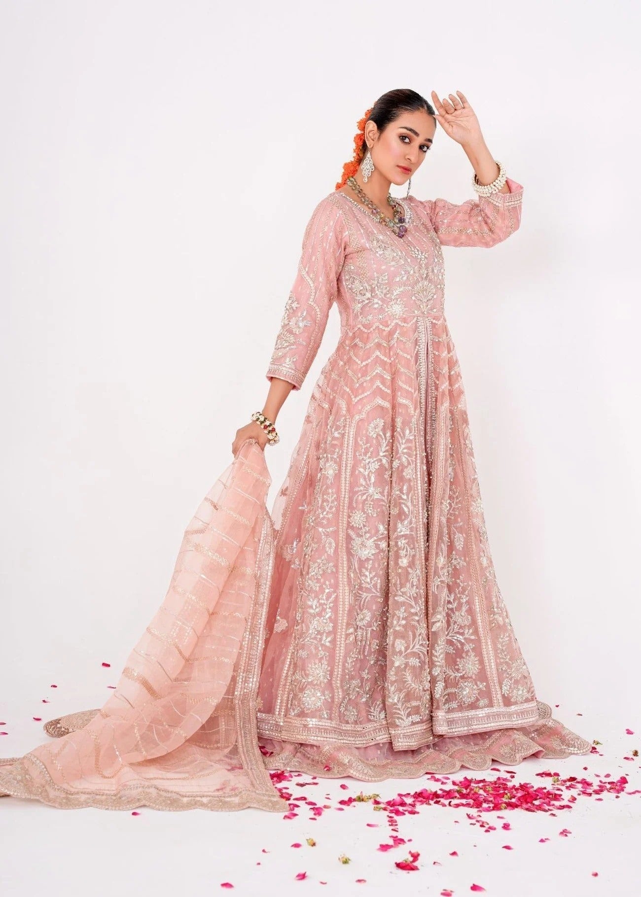 Jodha Maxi Dress - Pink