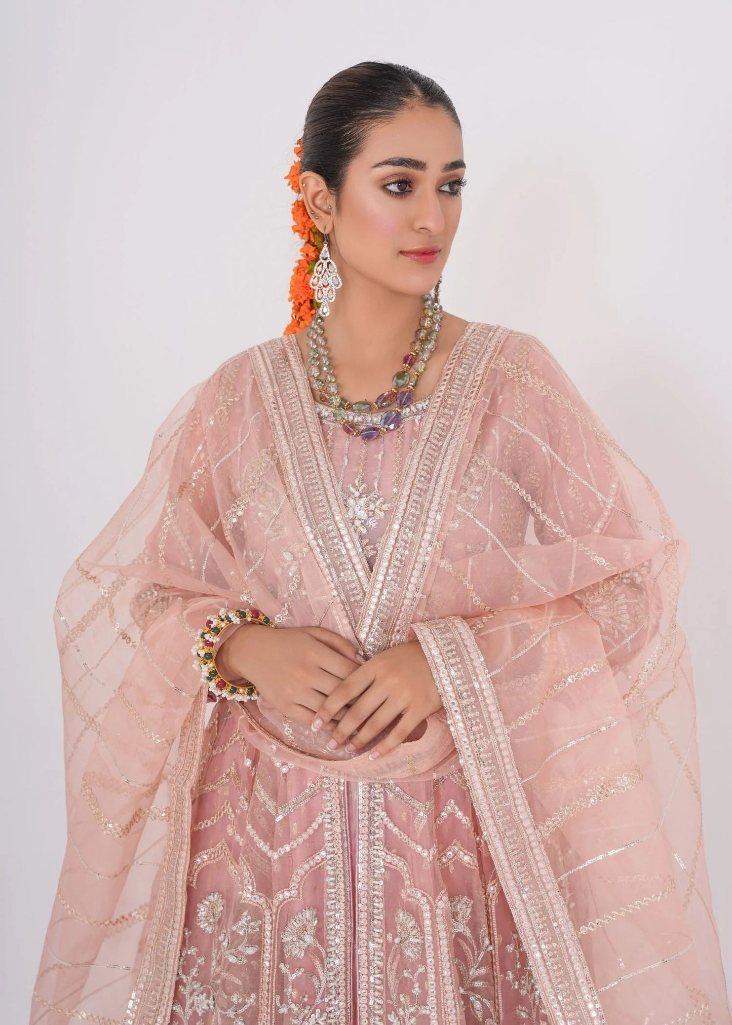 Jodha Maxi Dress - Pink