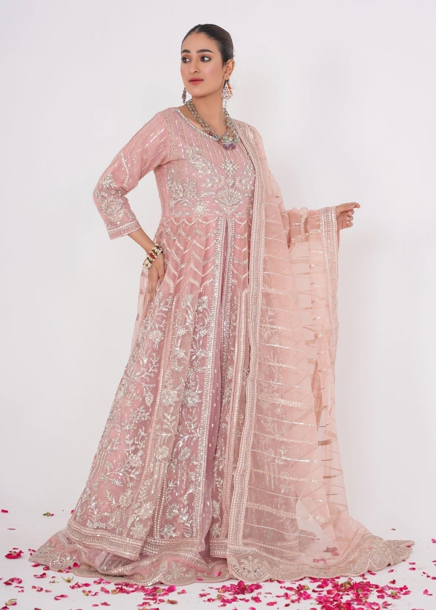 Jodha Maxi Dress - Pink