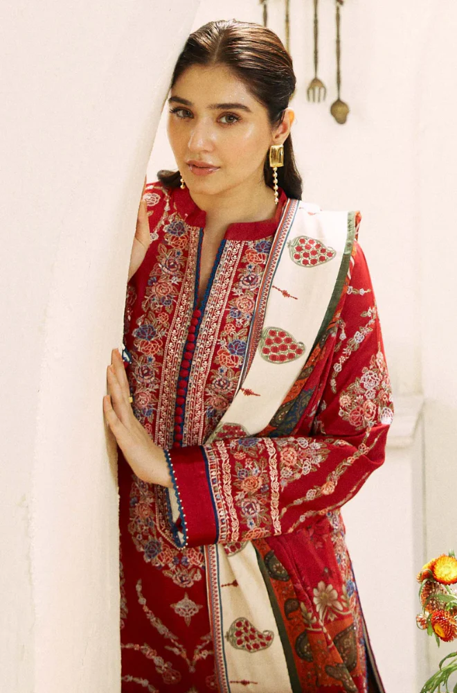 Embroidered 3 Piece - Ready To Ship