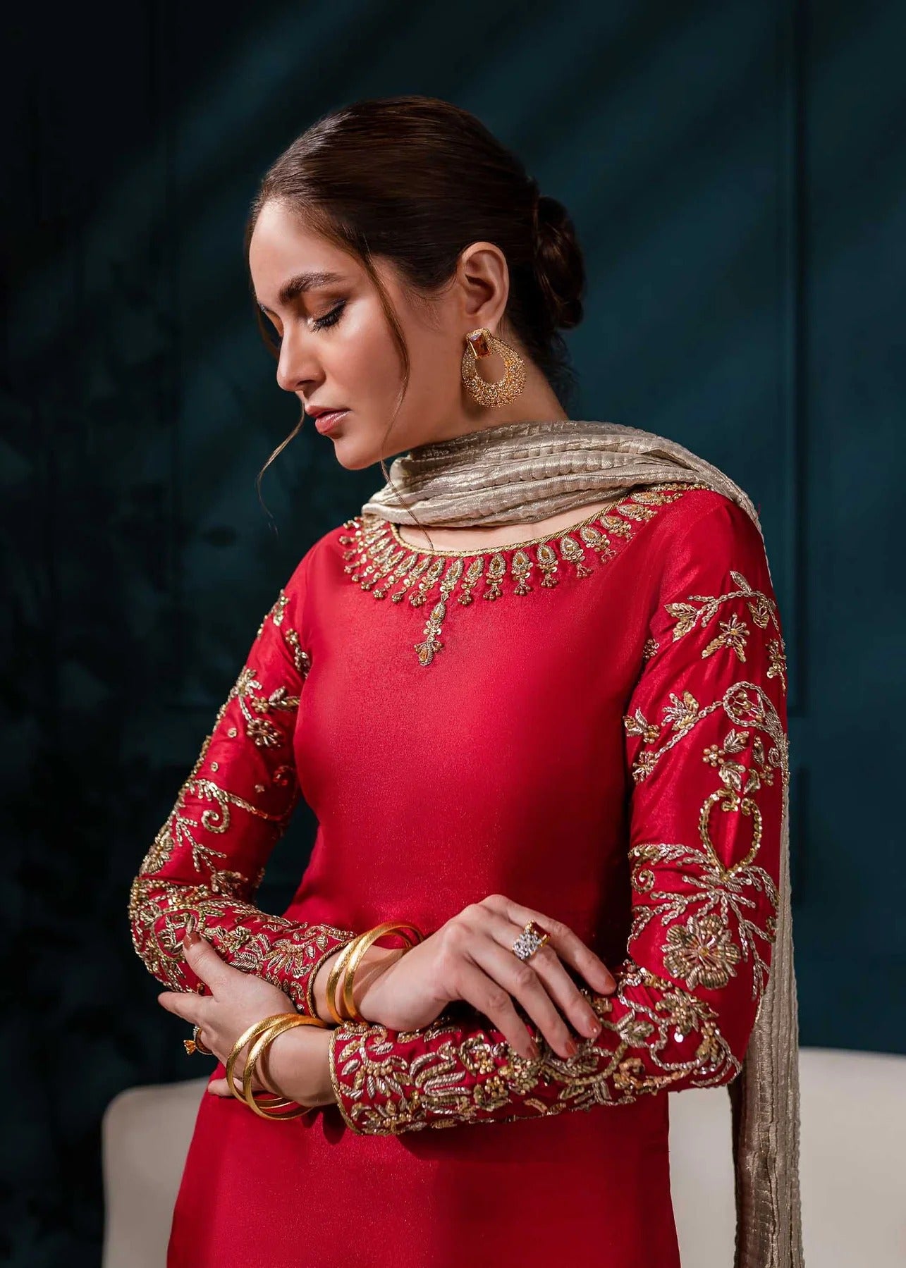 Luxury Formal Silk Pret - Emma