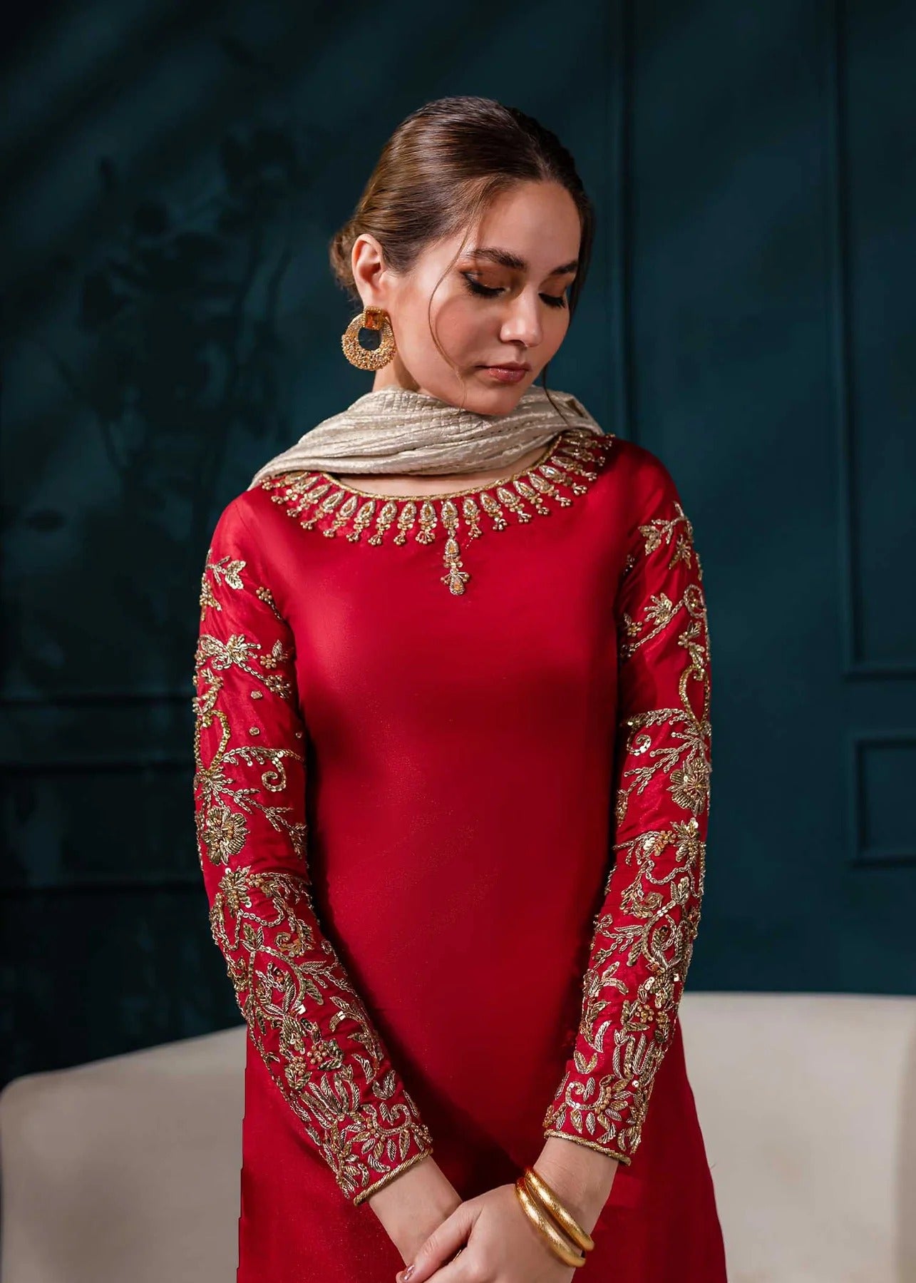 Luxury Formal Silk Pret - Emma