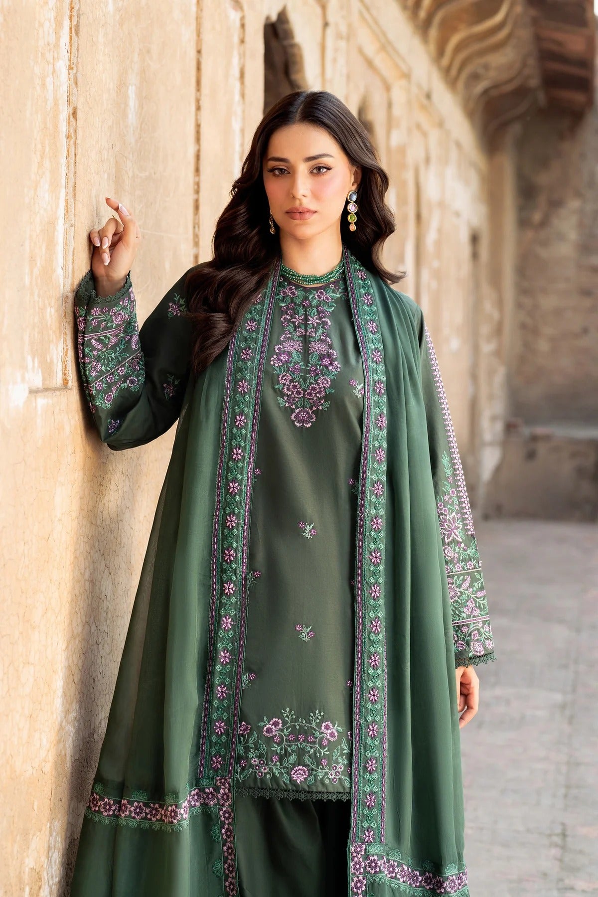 Embroidered Lawn Pret - Zarmin