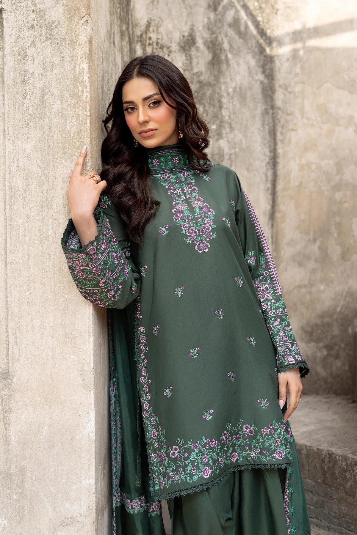Embroidered Lawn Pret - Zarmin