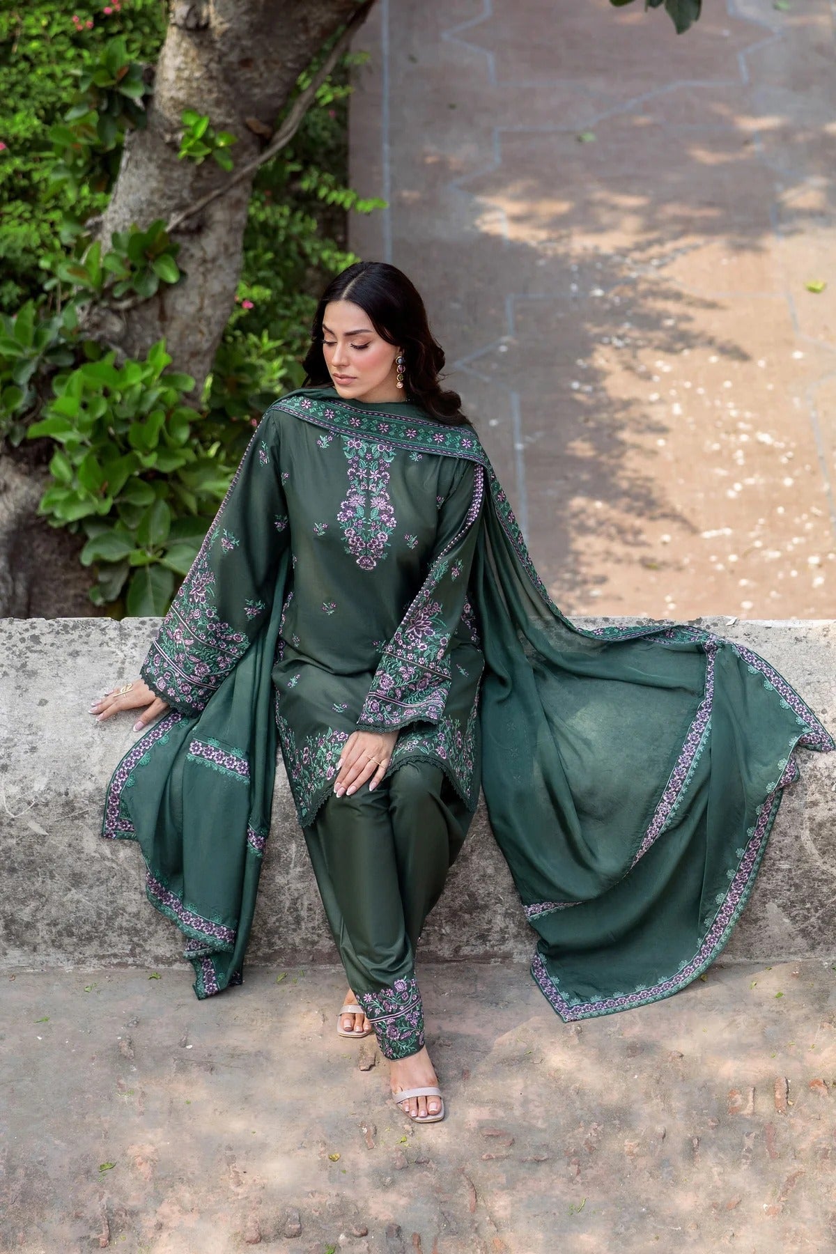 Embroidered Lawn Pret - Zarmin