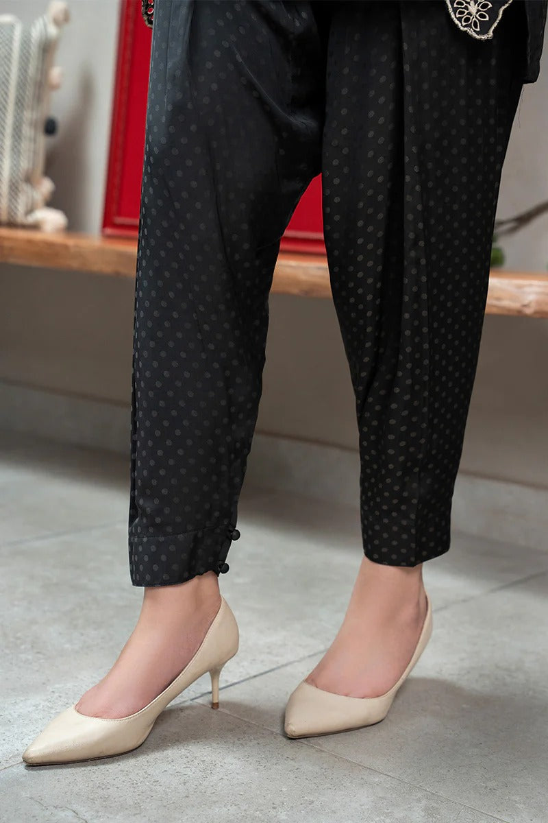 Luxury 3pc Silk Suit - Elan Noir