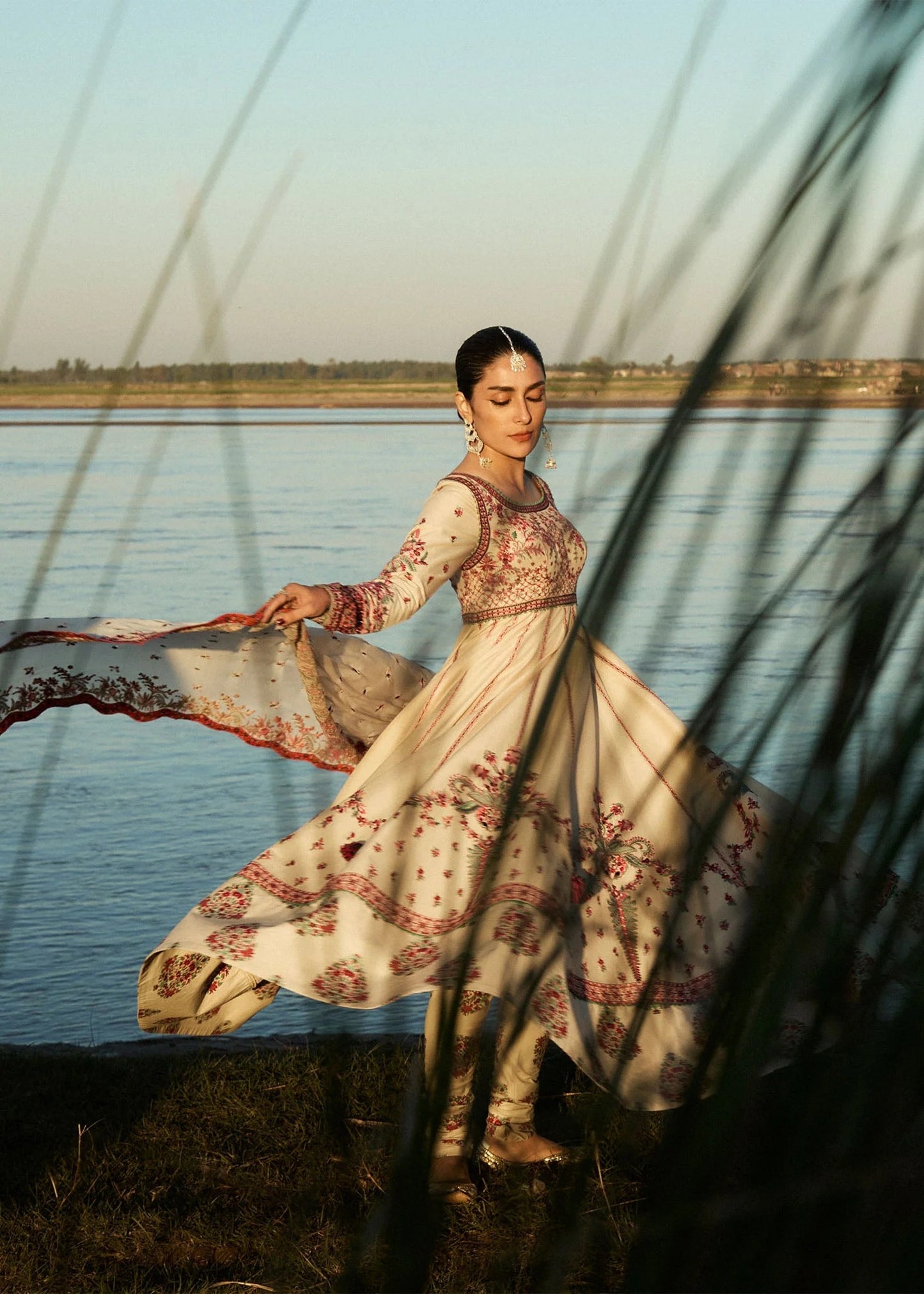 3pc Long Dress - Naqsh
