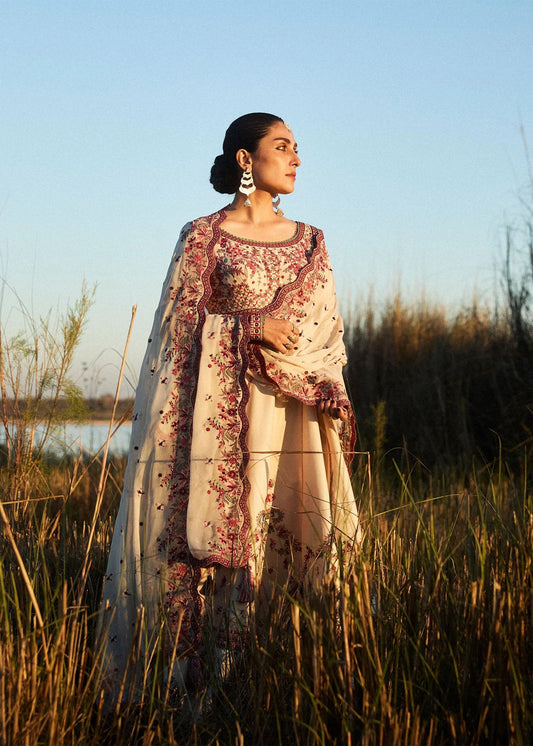 3pc Long Dress - Naqsh