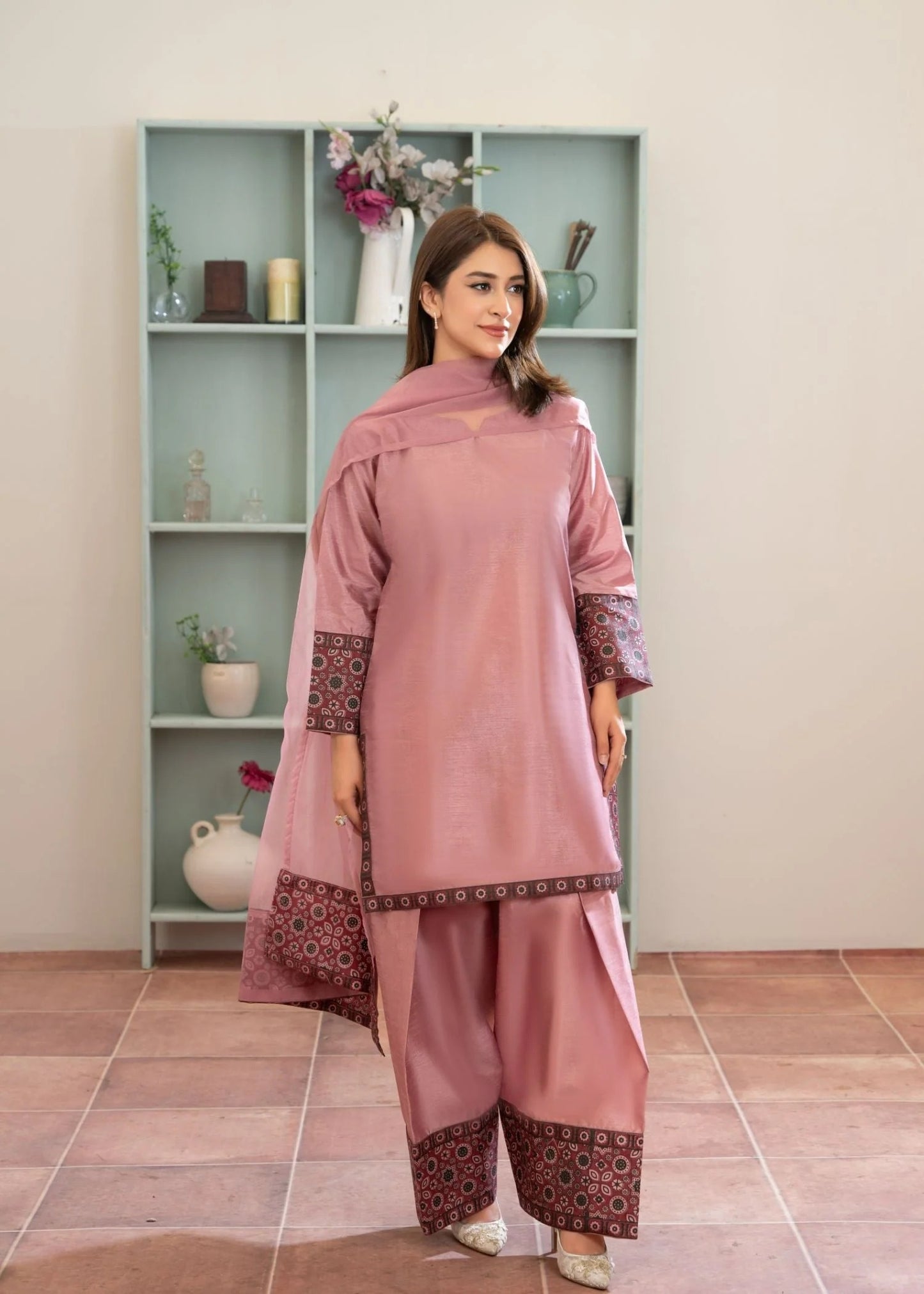 Farshi Shalwar Suit - 525A