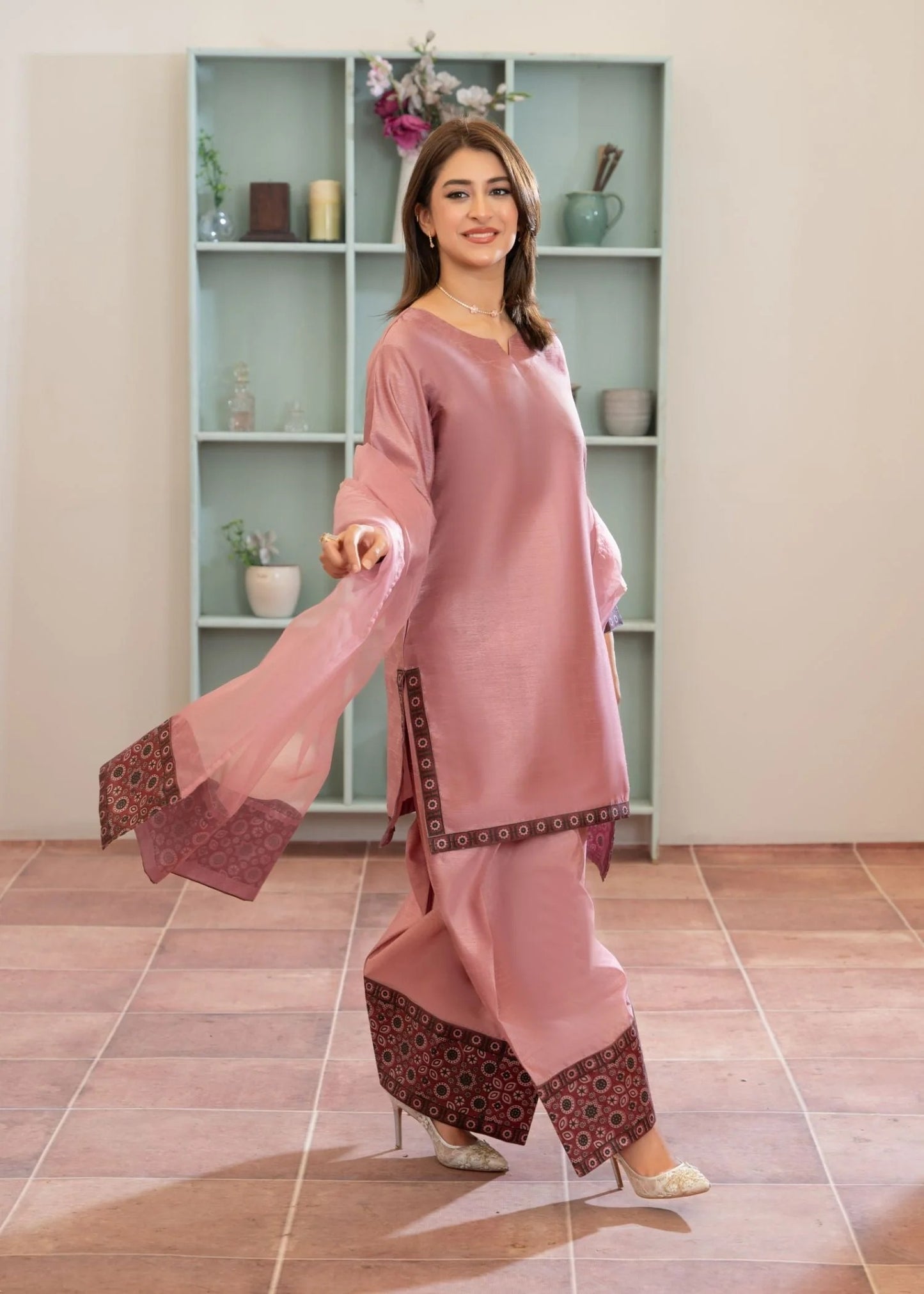 Farshi Shalwar Suit - 525A