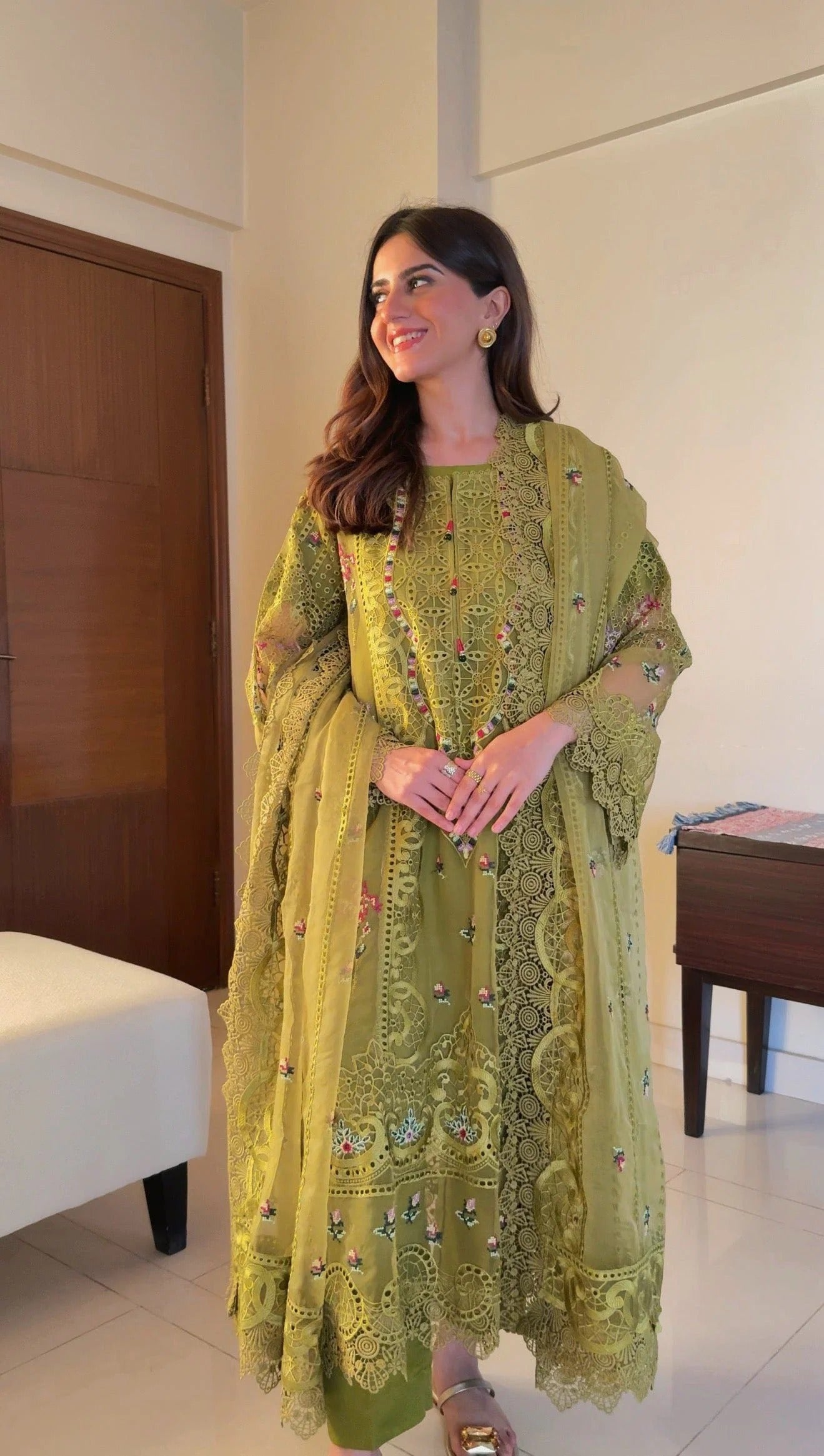3 Piece Organza - Haseen