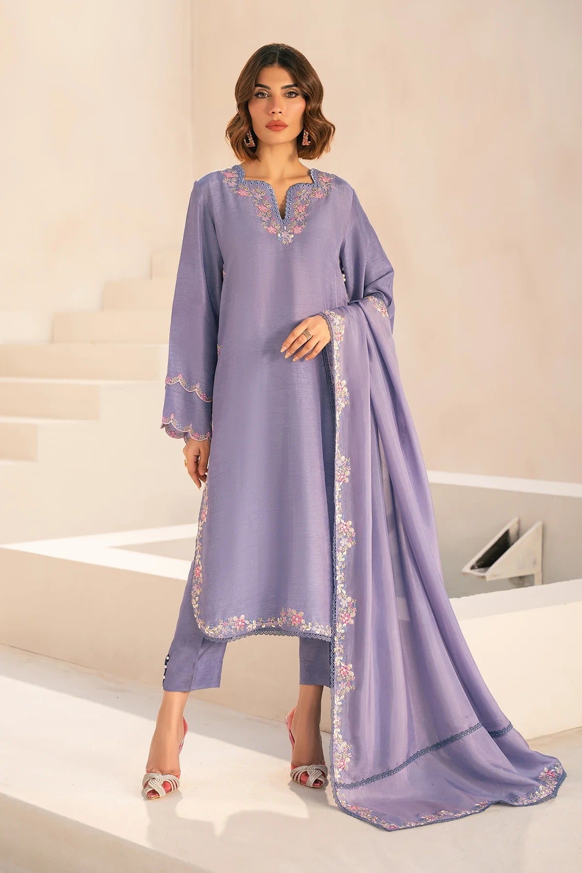 Luxury Silk Suit - Mirabel