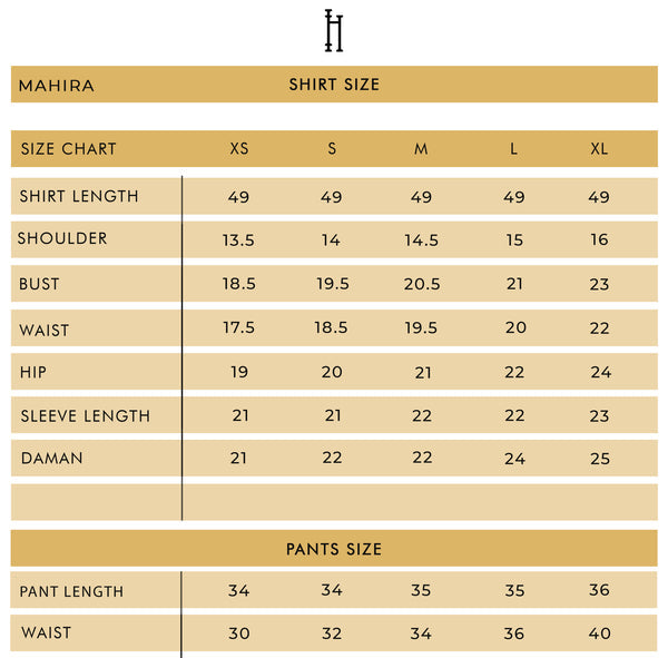 Luxury Pret Wear - Mahira