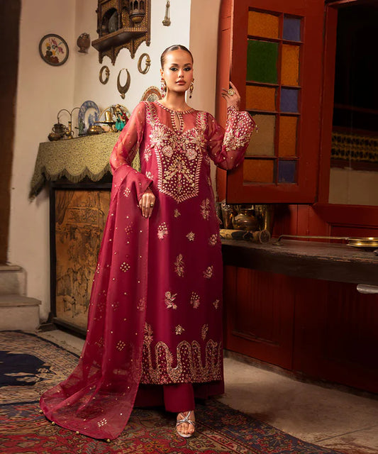 HOT PINK FESTIVE SUIT - SORA