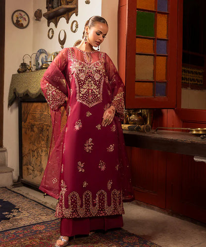 HOT PINK FESTIVE SUIT - SORA