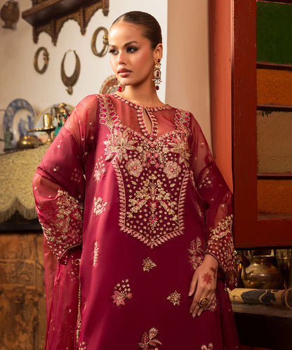 HOT PINK FESTIVE SUIT - SORA