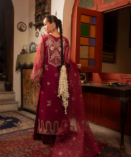 HOT PINK FESTIVE SUIT - SORA