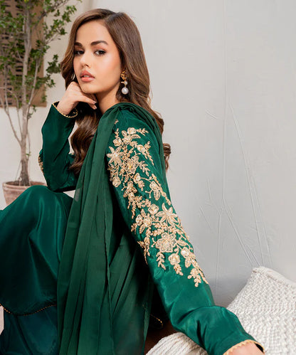 3 Piece Silk Pret - Emily