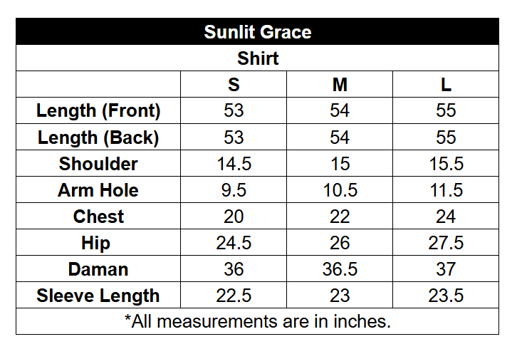 Printed Poly Cambric Set - Russet Glory