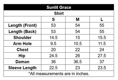 Printed Poly Cambric Set - Russet Glory