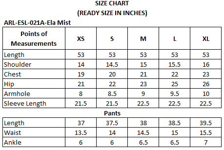 Luxury 3pc Silk Suit - Ela Gem