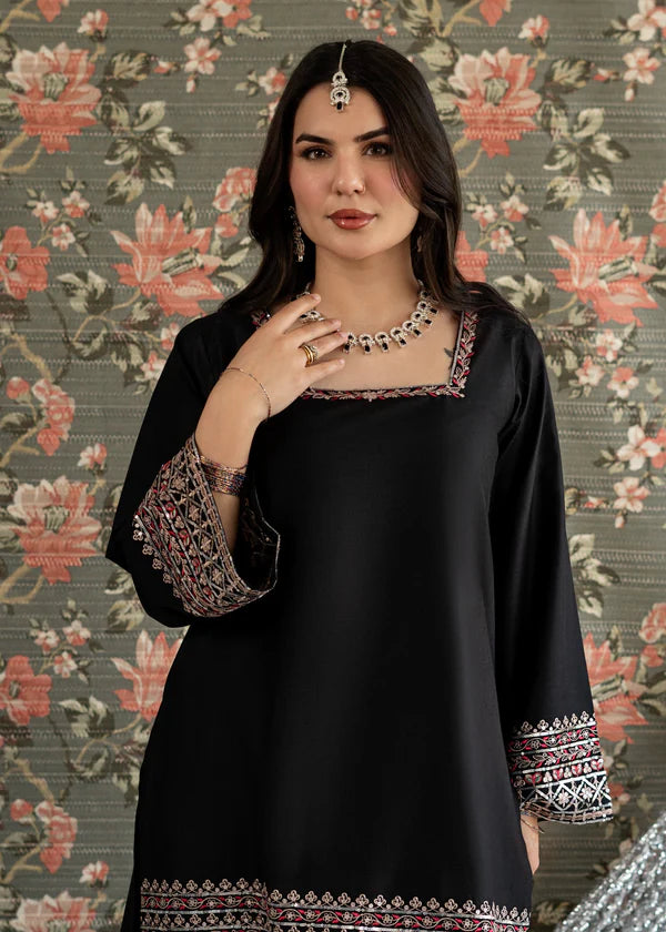 Embroidered Farshi Shalwar Suit -  ETHAN