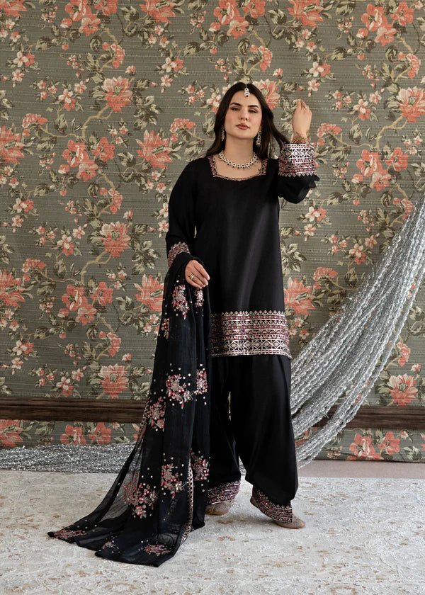 Embroidered Farshi Shalwar Suit -  ETHAN