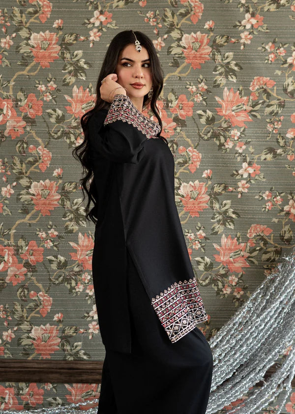 Embroidered Farshi Shalwar Suit -  ETHAN