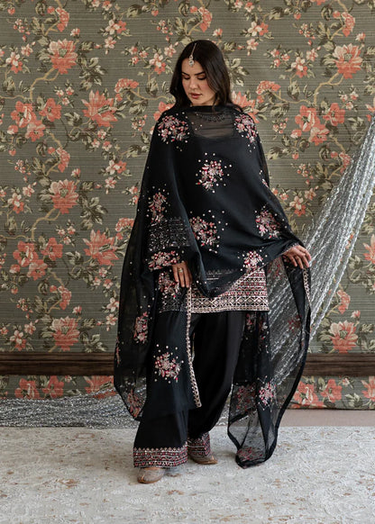 Embroidered Farshi Shalwar Suit -  ETHAN