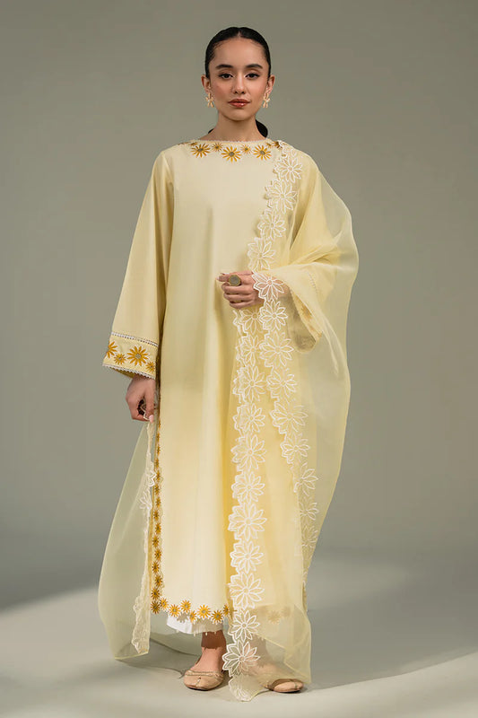 SUN FIELD-2PC (SHIRT & DUPATTA)