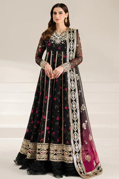 Luxury Black Formal - Fuchsia Night