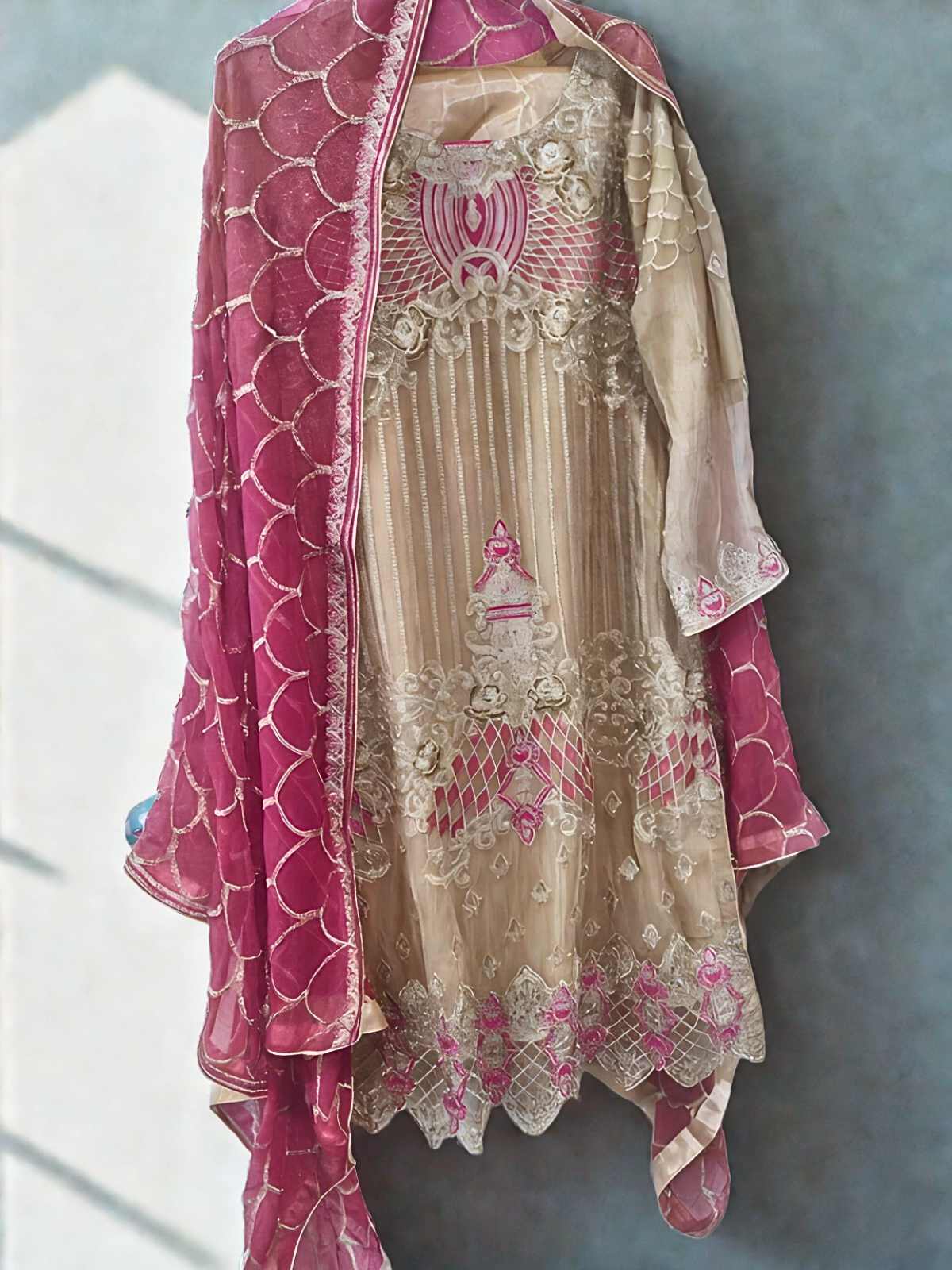 Luxury Chiffon dress - 3 Piece  (Ready to Ship)