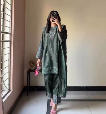 Embroidered Lawn Pret - Zarmin