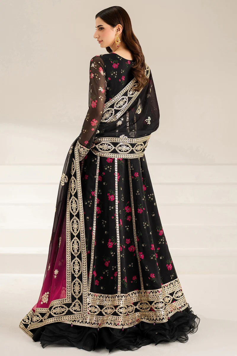 Luxury Black Formal - Fuchsia Night
