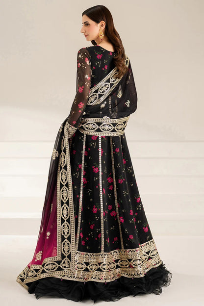 Luxury Black Formal - Fuchsia Night