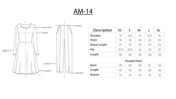 Ice Blue Embellished Silk 3 Piece - AM-14