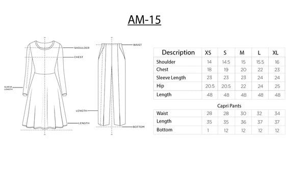 Luxury Teal 3 Piece - AM-15